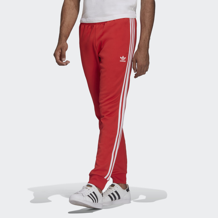 

Спортивные брюки мужские Adidas Sst P Track Pants красные L, Красный, Sst P Track Pants