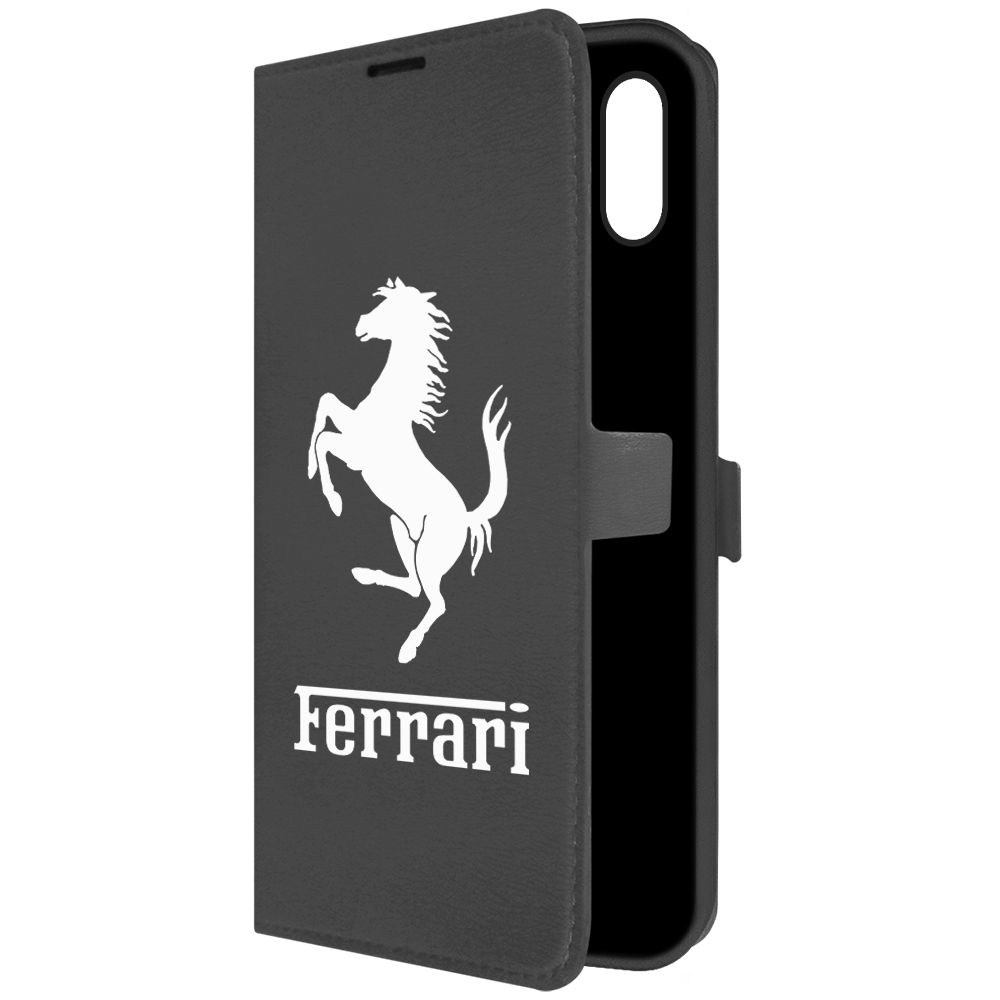 

Чехол-книжка Krutoff Eco Book для Xiaomi Redmi 9A Ferrari (Феррари) (черный)