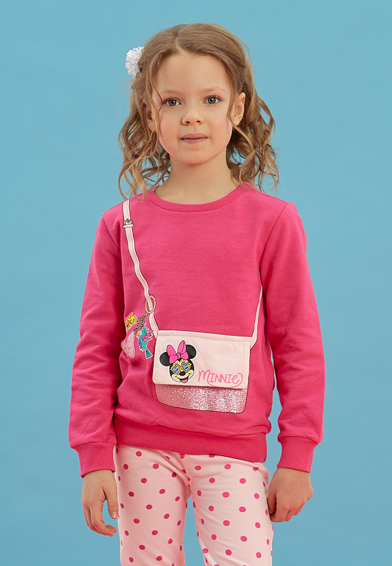 

Толстовка детская Minnie mouse SS20D29000842 розовый р.110, SS20D29000842