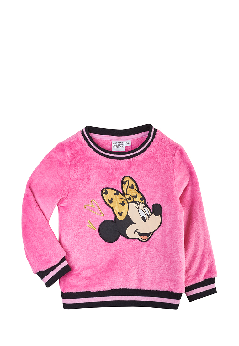 фото Толстовка детская minnie mouse aw21mm0043829 розовый р.122