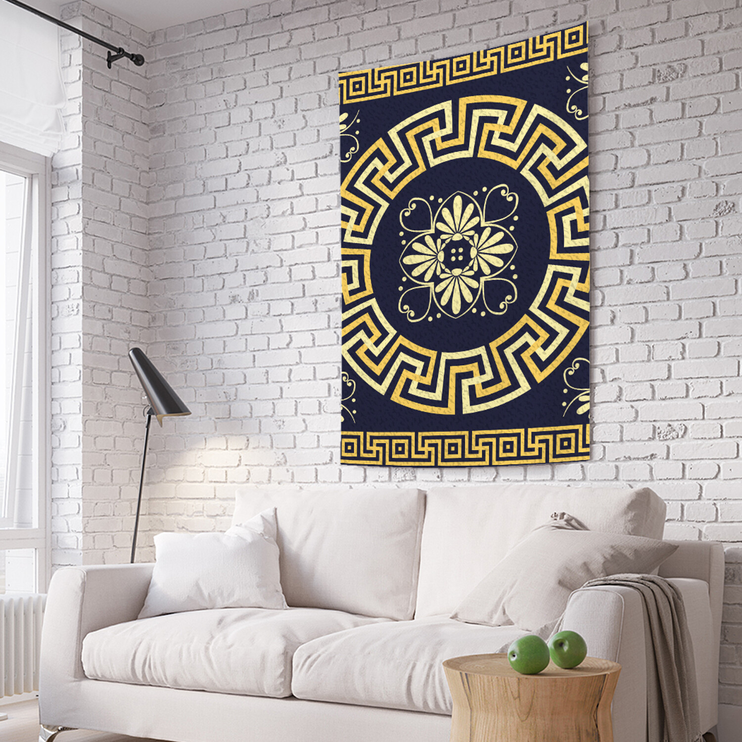 

Вертикальное фотопанно на стену JoyArty Античный круг 150x200 см, Античный круг