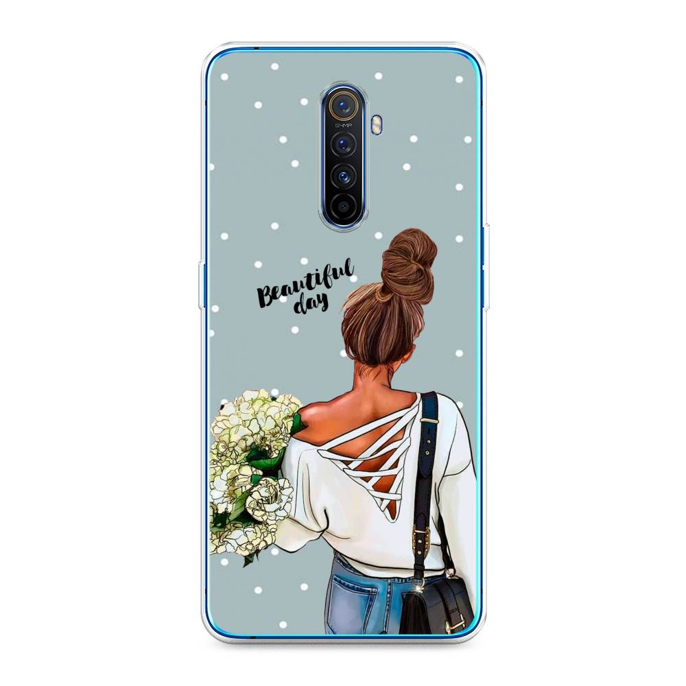 

Чехол Awog на Realme X2 Pro "Beautiful day", Голубой;коричневый;бежевый, 251750-6