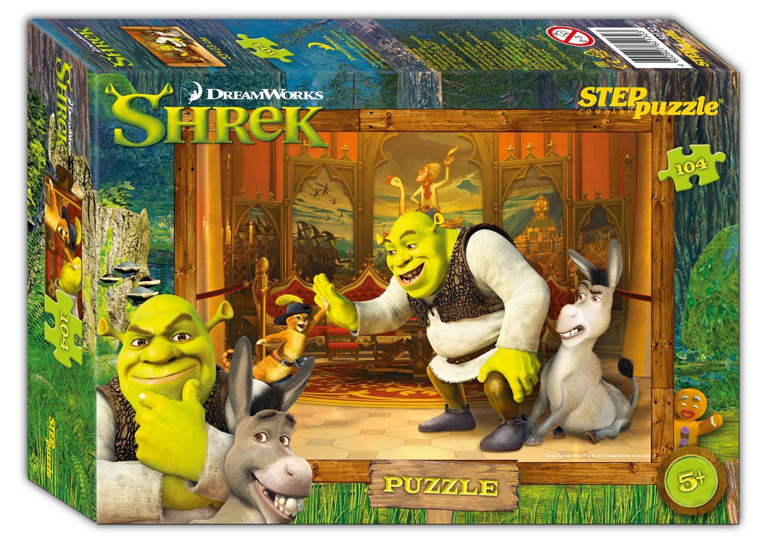 

Пазл 104 Shrek, 82132