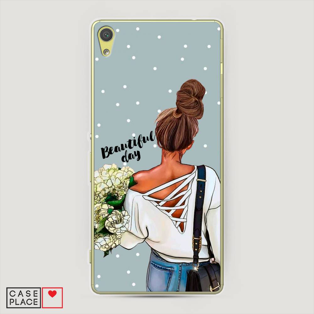 

Чехол Awog на Sony Xperia XA "Beautiful day", Голубой;коричневый;бежевый, 51250-6