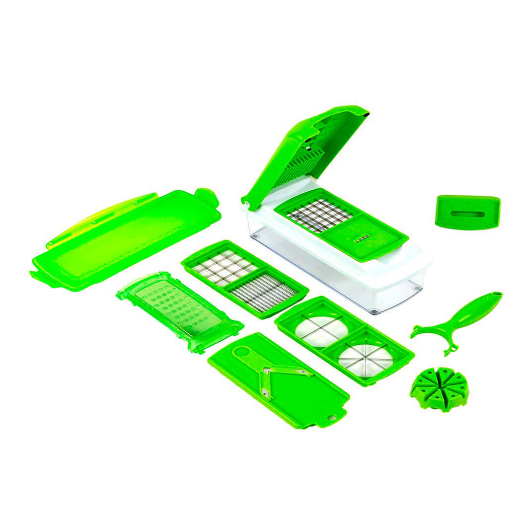 

Овощерезка-терка Nicer Dicer Plus зеленая, Белый;зеленый