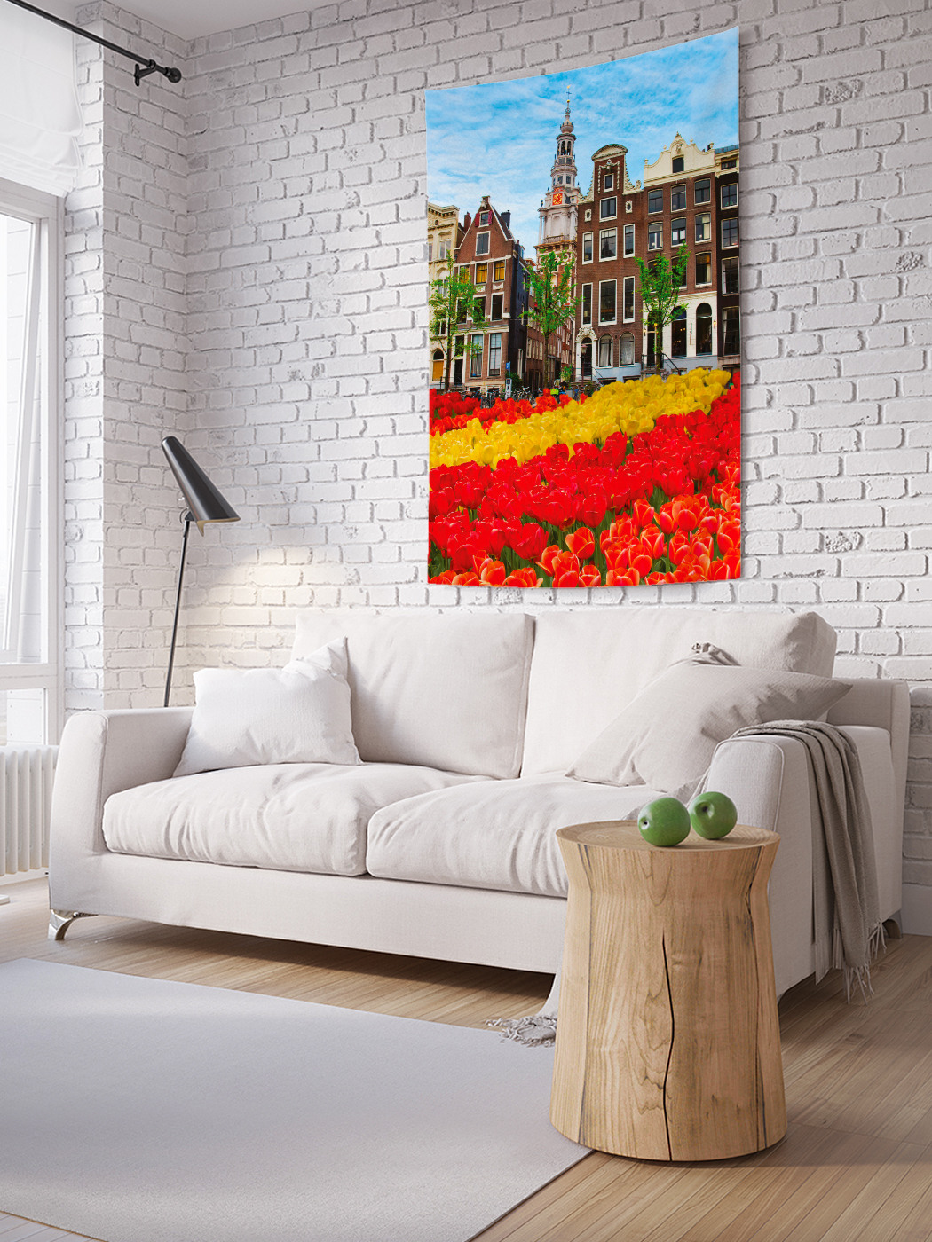 

Вертикальное фотопанно на стену JoyArty Парк тюльпанов 100x150 см, Парк тюльпанов