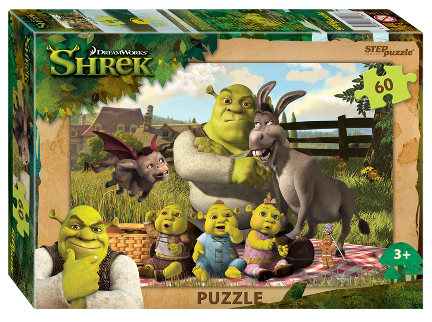 

Пазл 60 Деталей Shrek, 81186