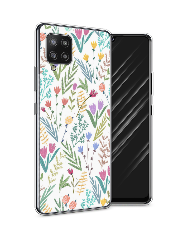 

Чехол Awog на Samsung Galaxy A42 / Самсунг A42 "Полевые цветы рисунок", Разноцветный, 2101750-8