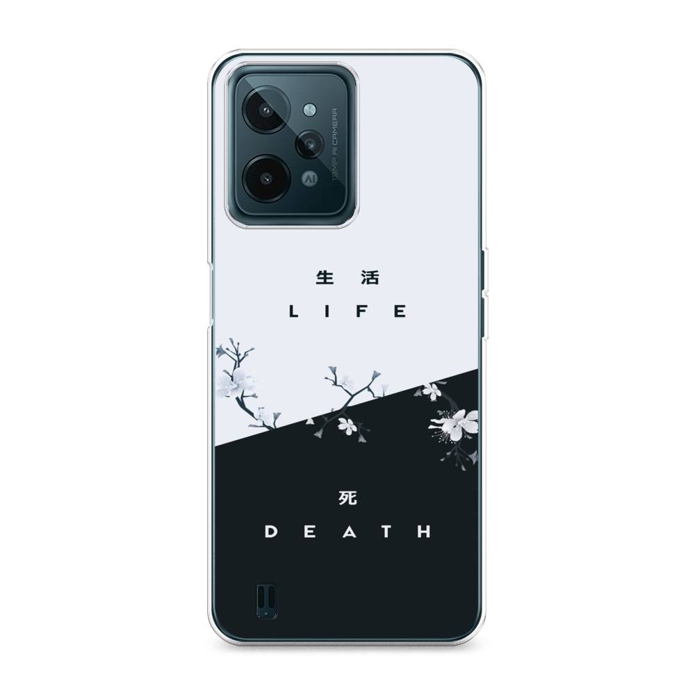 фото Силиконовый чехол "life and death" на realme c31 awog