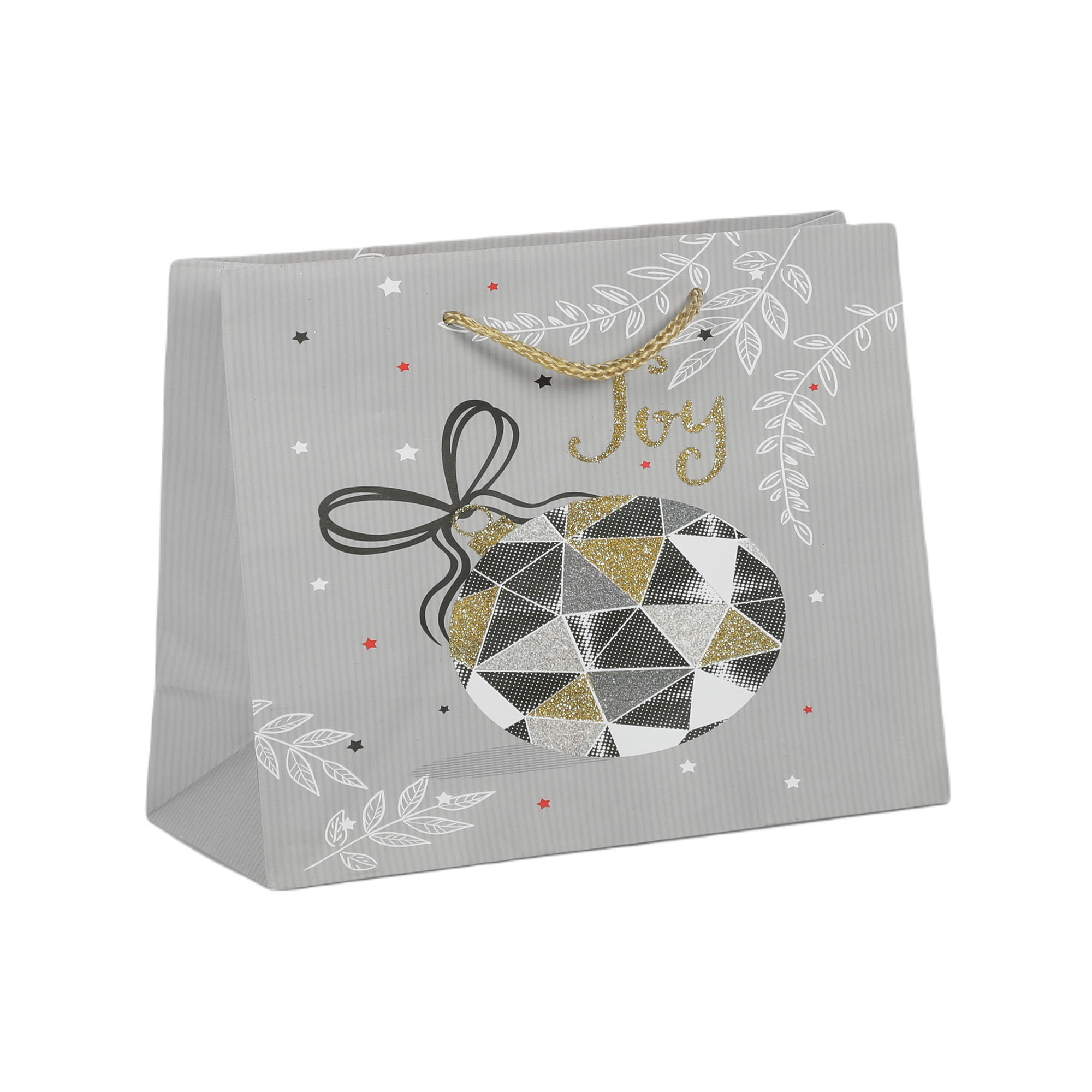 Пакет 23 x 10 x 18 см Due Esse Christmas Glitterata