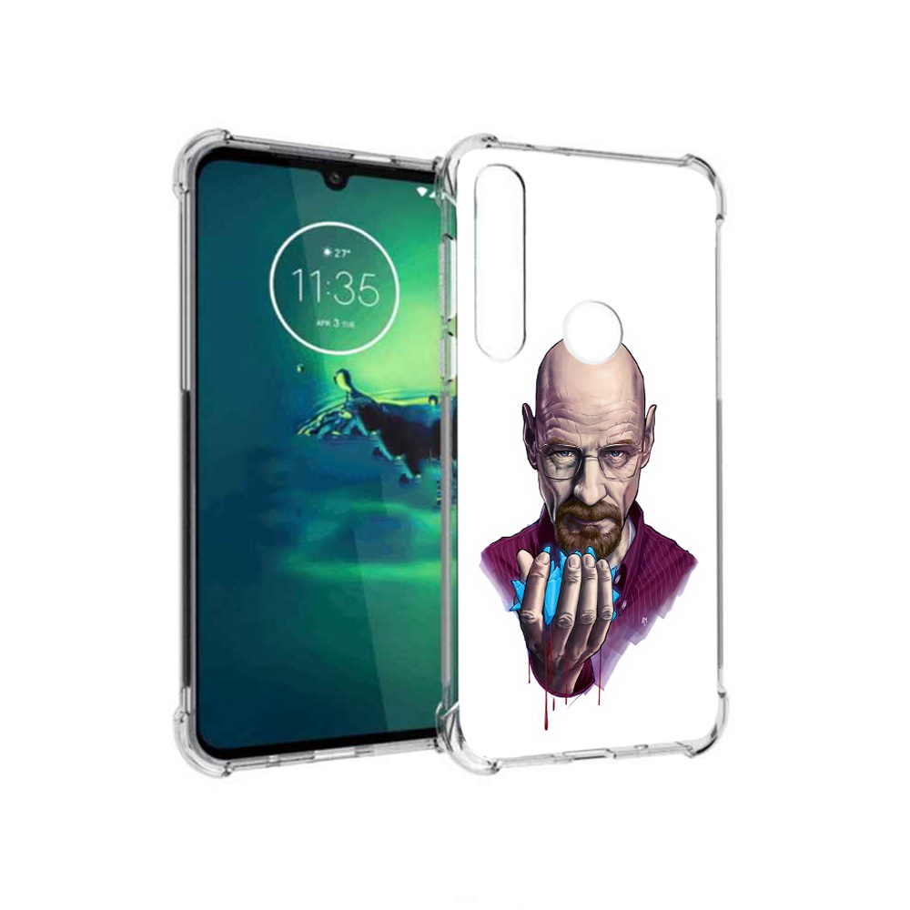 

Чехол MyPads Tocco для Motorola Moto G8 Plus разработчик (PT227062.344.574), Прозрачный, Tocco
