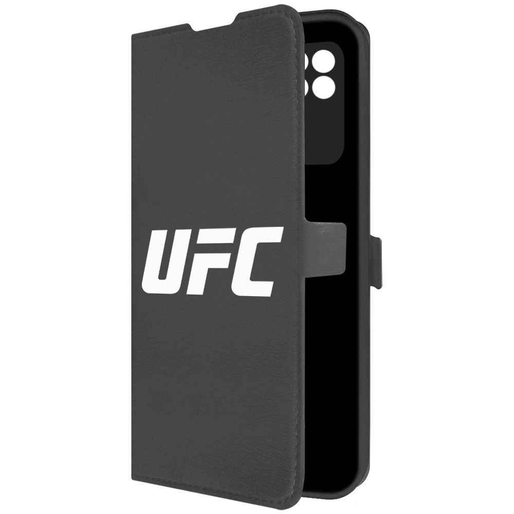 

Чехол-книжка Krutoff Eco Book для Xiaomi Redmi 10C UFC черный