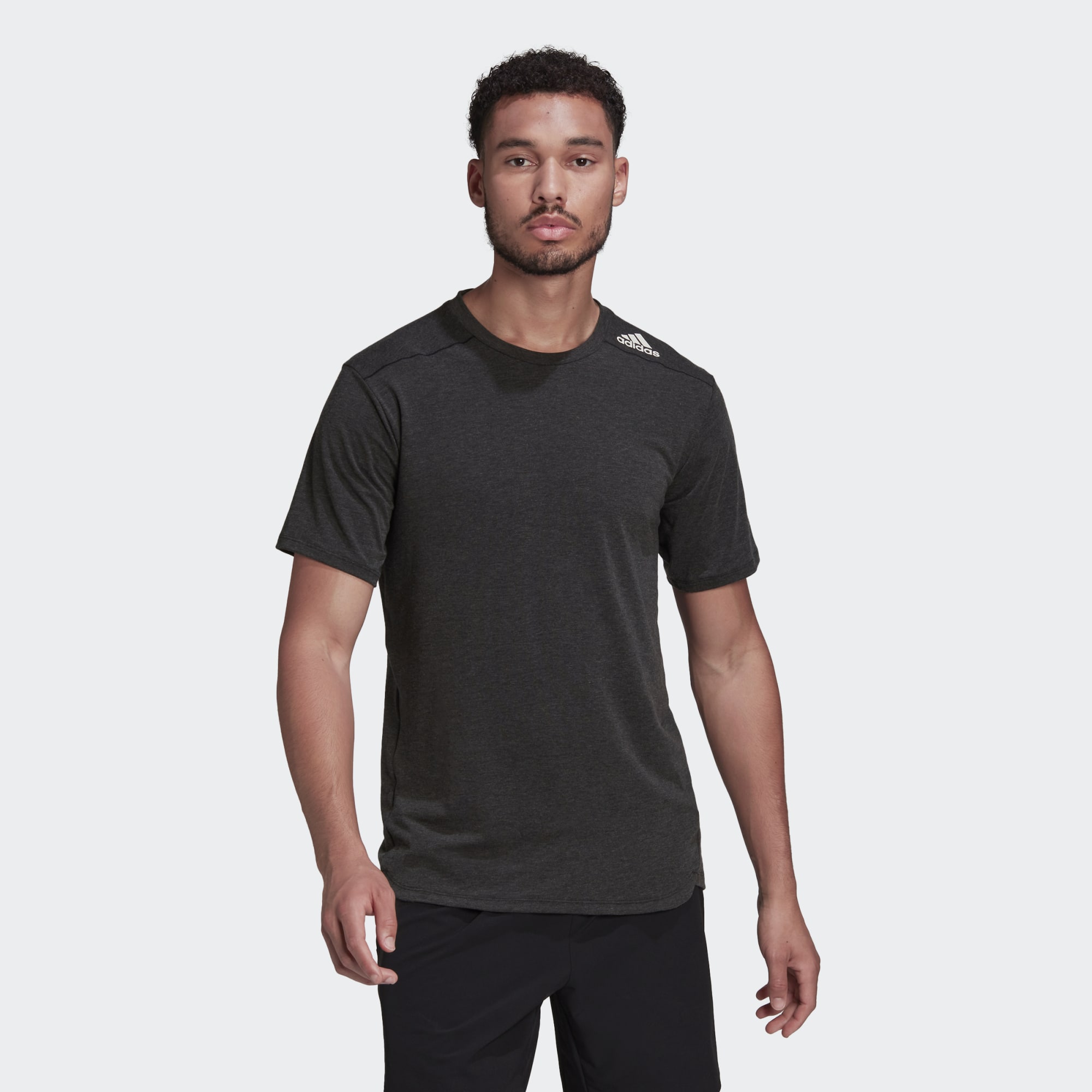 

Футболка мужская Adidas M D4T Tee черная L, M D4T Tee
