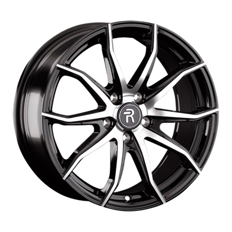 

Колесный диск Replay, GN120 8x18/5x115ET43 70.1 Bkf, Черный;серебристый