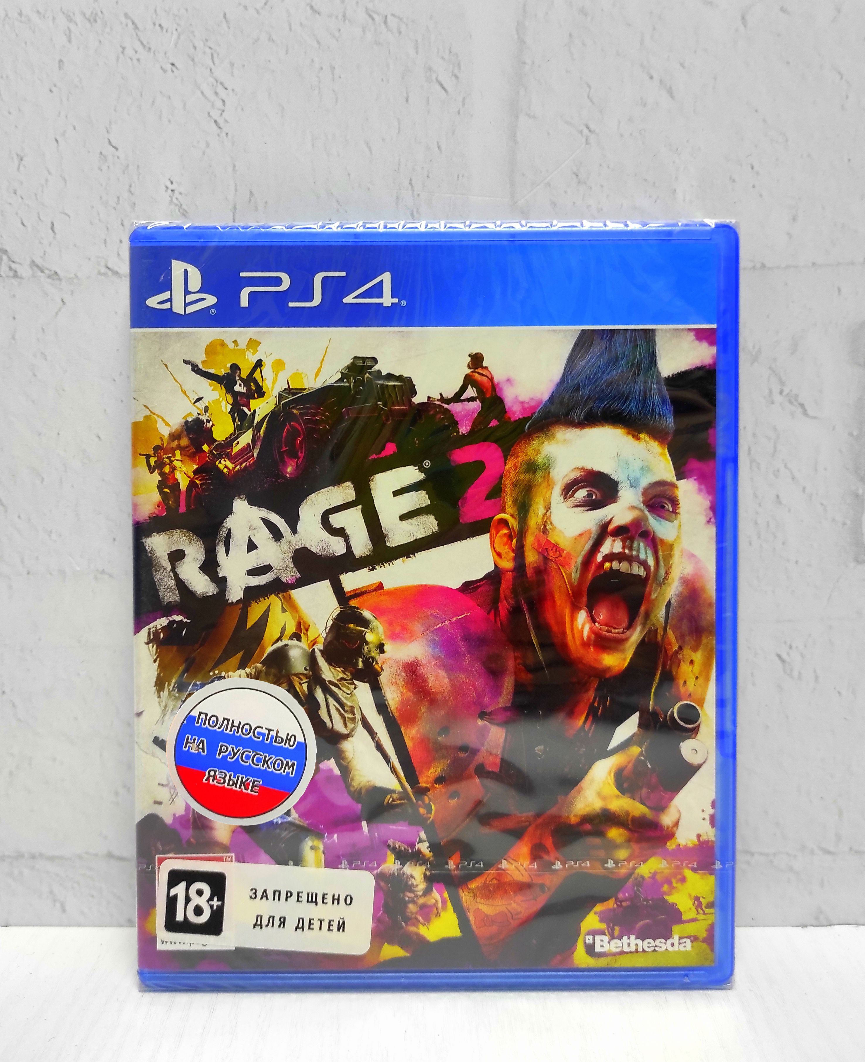 

Игра Rage 2 Полностью на русском PS4/PS5, Rage 2 Полностью на русском