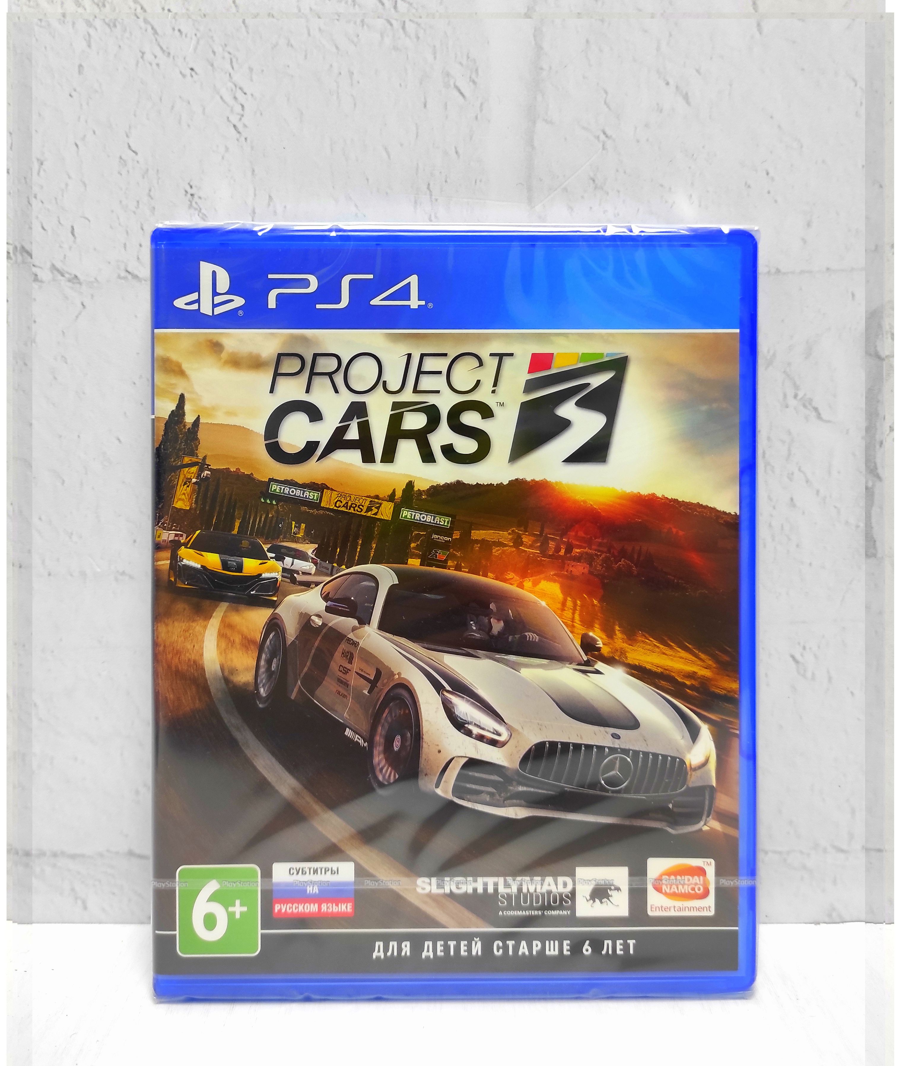 

Игра Project Cars 3 Русские субтитры PS4/PS5, Project Cars 3 Русские субтитры