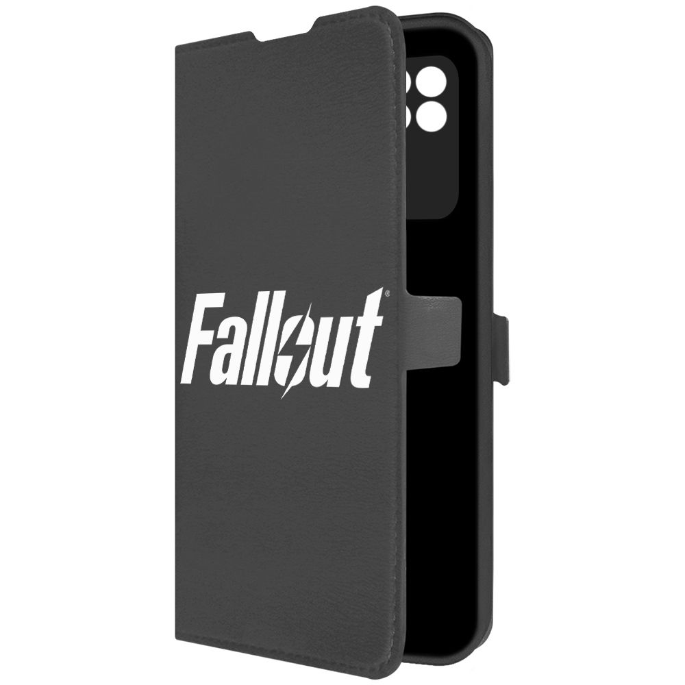 

Чехол-книжка Krutoff Eco Book для Xiaomi Redmi 10C Fallout (Фоллаут) (черный)