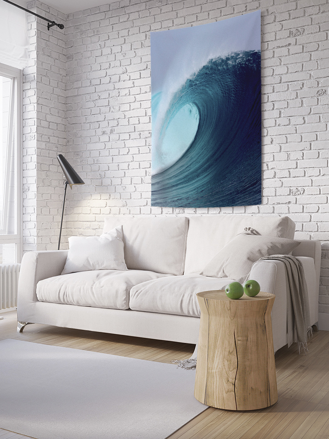 

Вертикальное фотопанно на стену JoyArty Водный гребень 100x150 см, Водный гребень