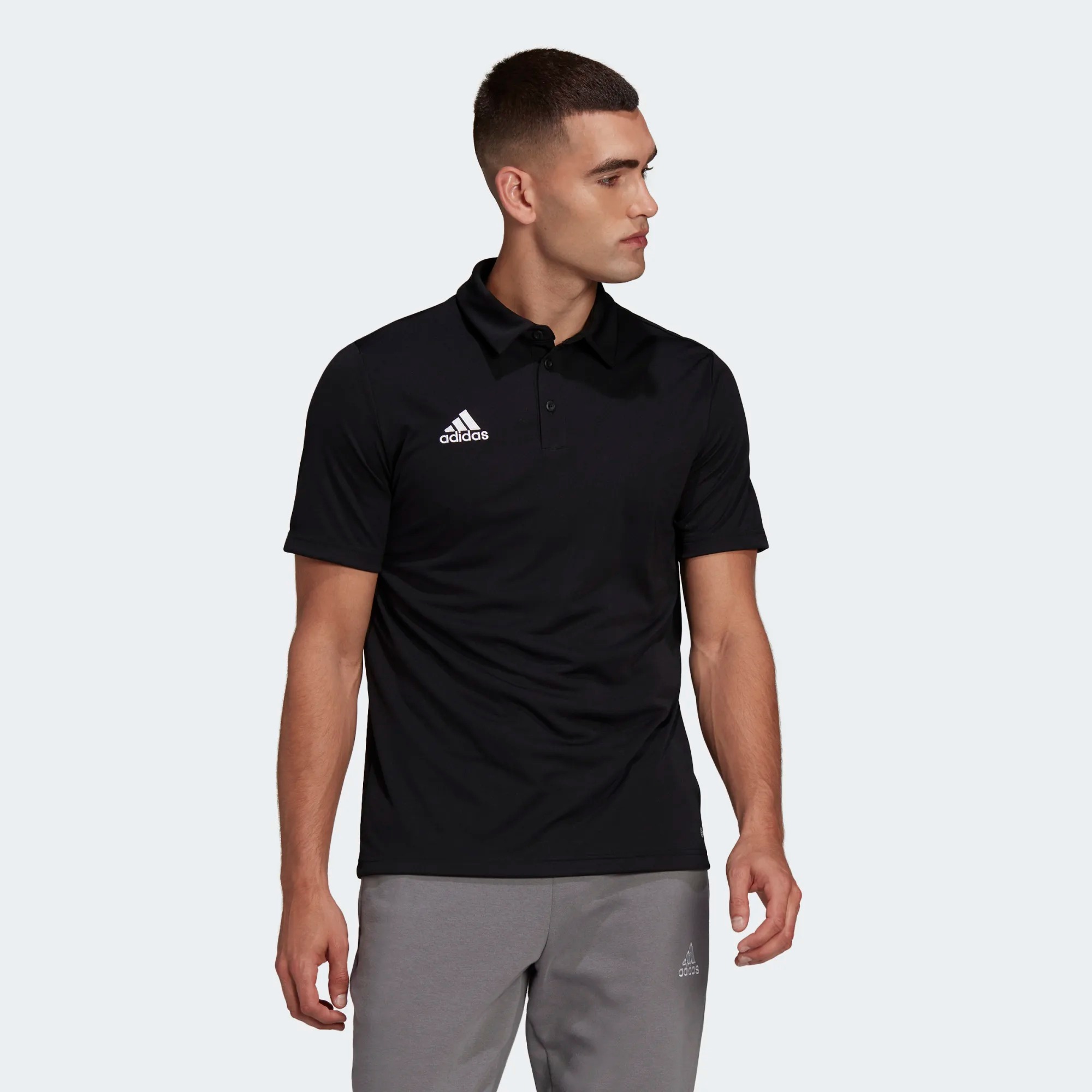

Футболка мужская Adidas Ent22 Polo черная 2XL, Ent22 Polo