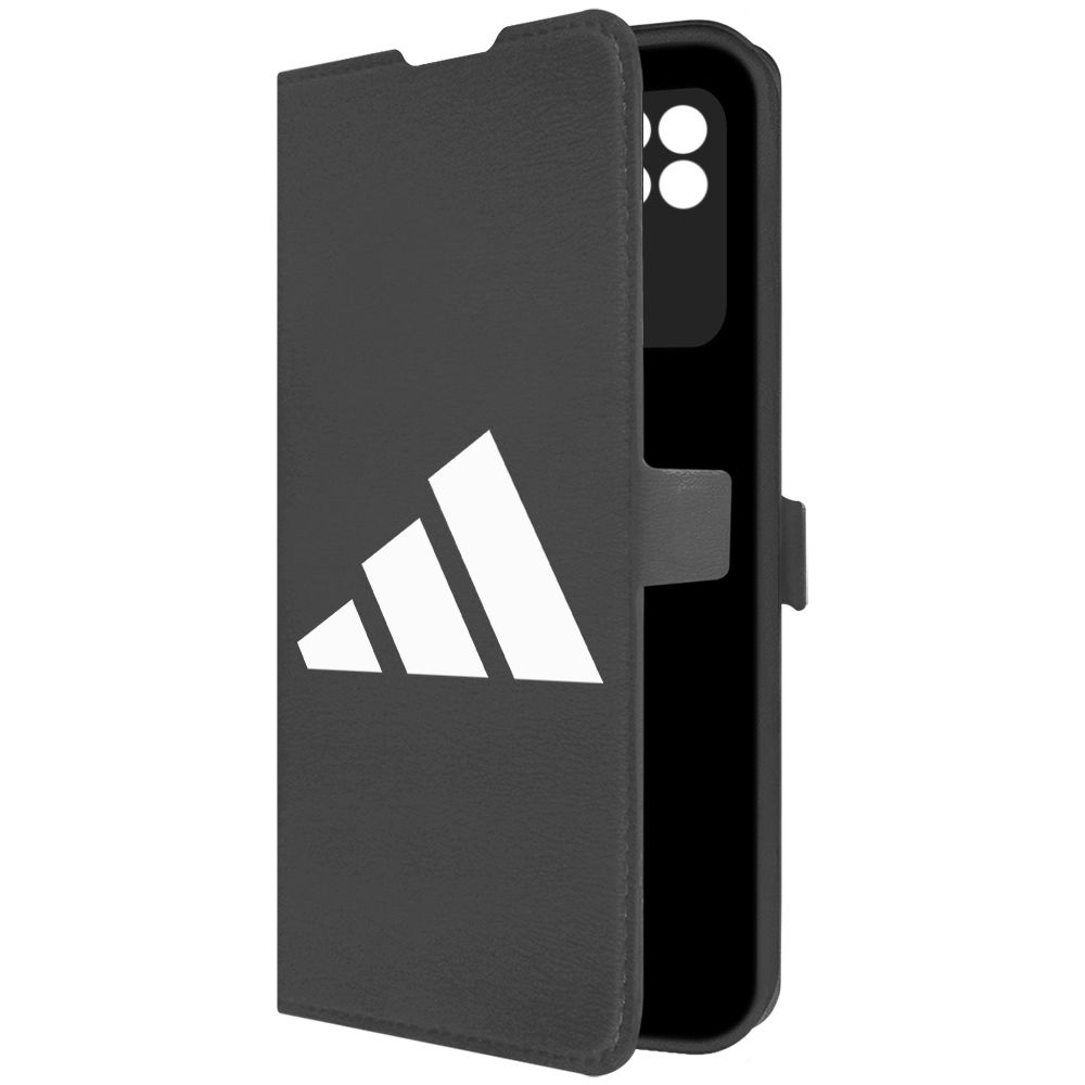 

Чехол-книжка Krutoff Eco Book для Xiaomi Redmi 10A Adidas (Адидас) (черный)