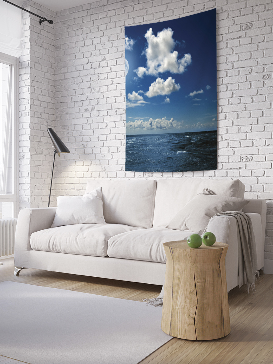 

Вертикальное фотопанно на стену JoyArty Яркое ночное небо 100x150 см, Яркое ночное небо