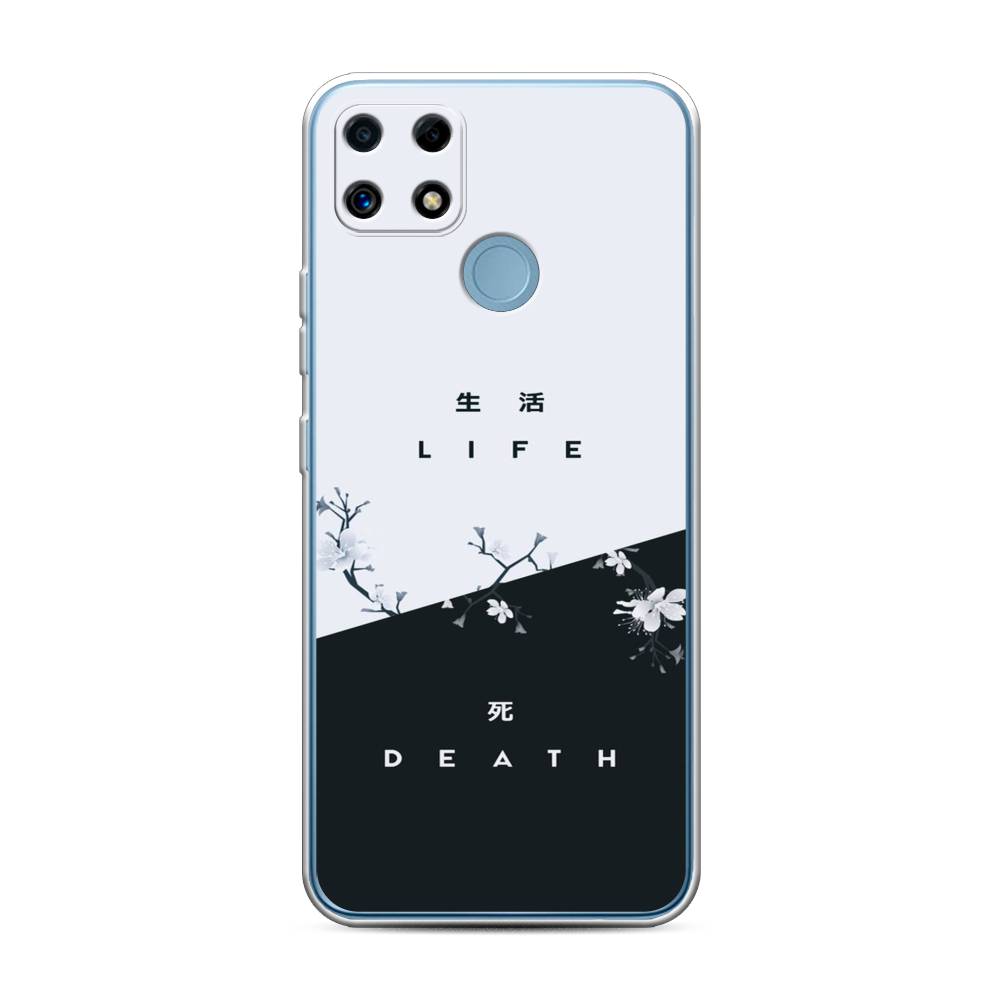 

Чехол Awog на Realme C25/C25s "Life and death", Разноцветный, 256950-7