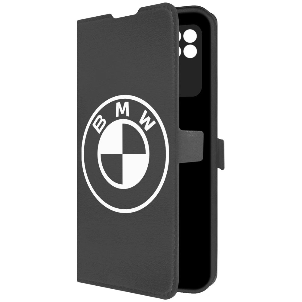 

Чехол-книжка Krutoff Eco Book для Xiaomi Redmi 10A BMW черный
