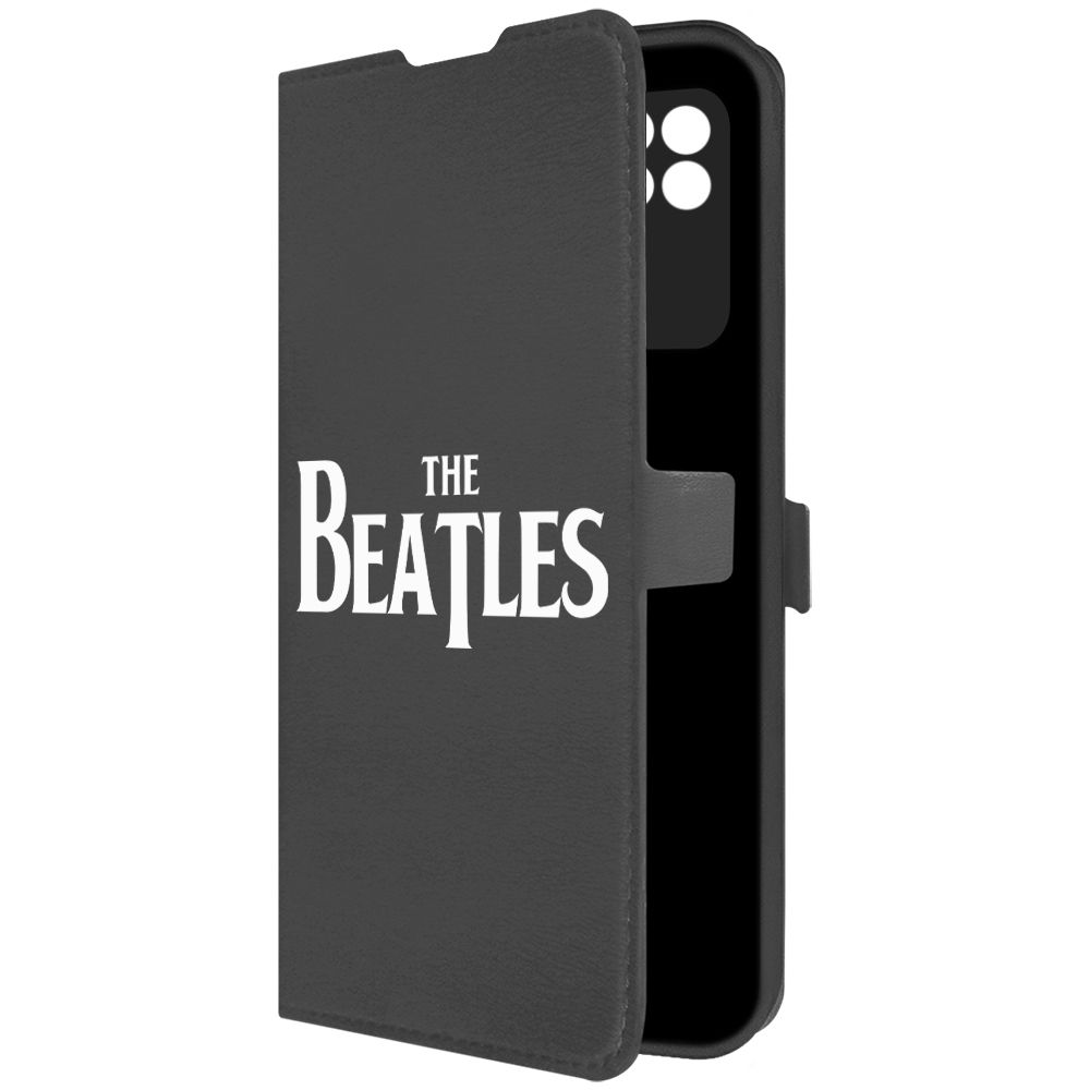 

Чехол-книжка Krutoff Eco Book для Xiaomi Redmi 10A Beatles черный