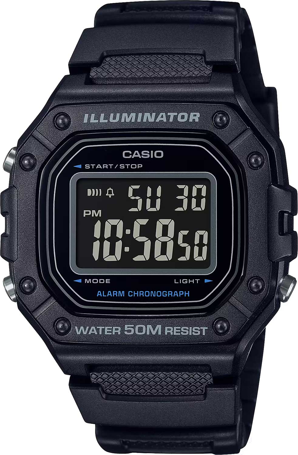 

Наручные часы мужские Casio W-218H-1B, W-218H-1B