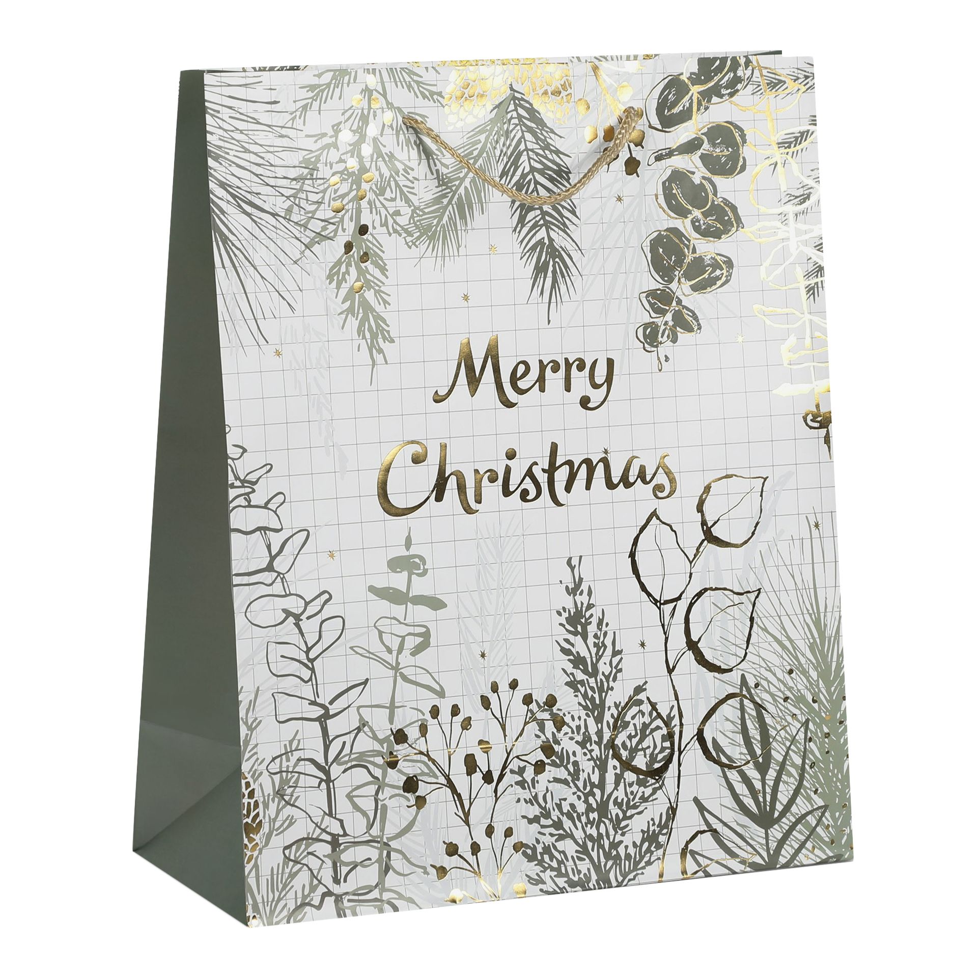 

Пакет 27 x 12 x 33 см Due Esse Christmas Natalizia Oro Merry Christmas, Разноцветный