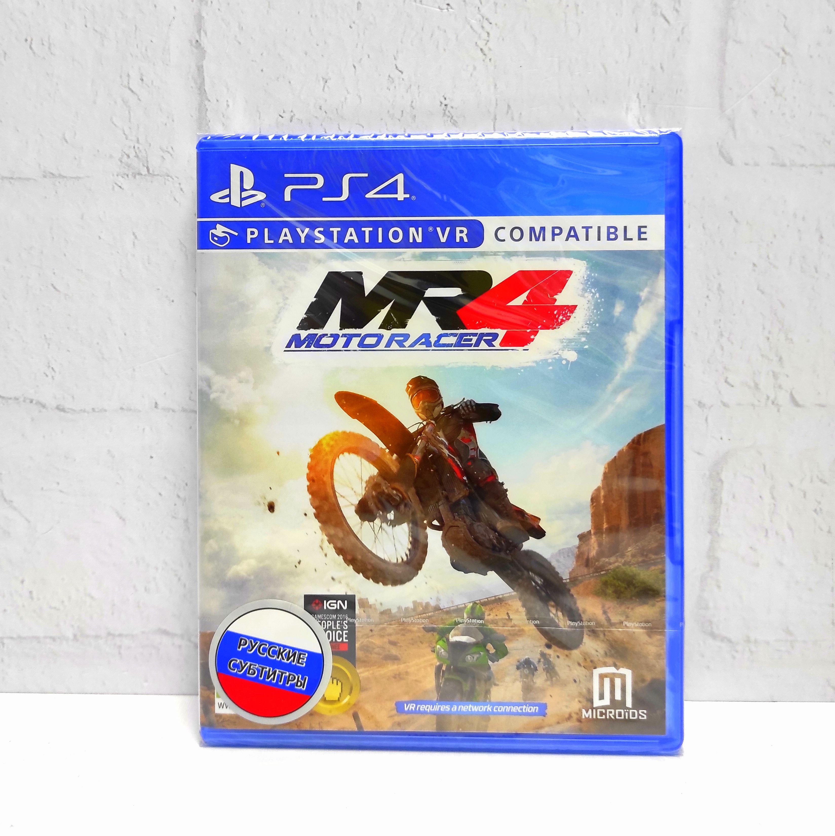 

Игра Moto Racer 4 VR Русские субтитры PS4/PS5, Moto Racer 4 VR Русские субтитры