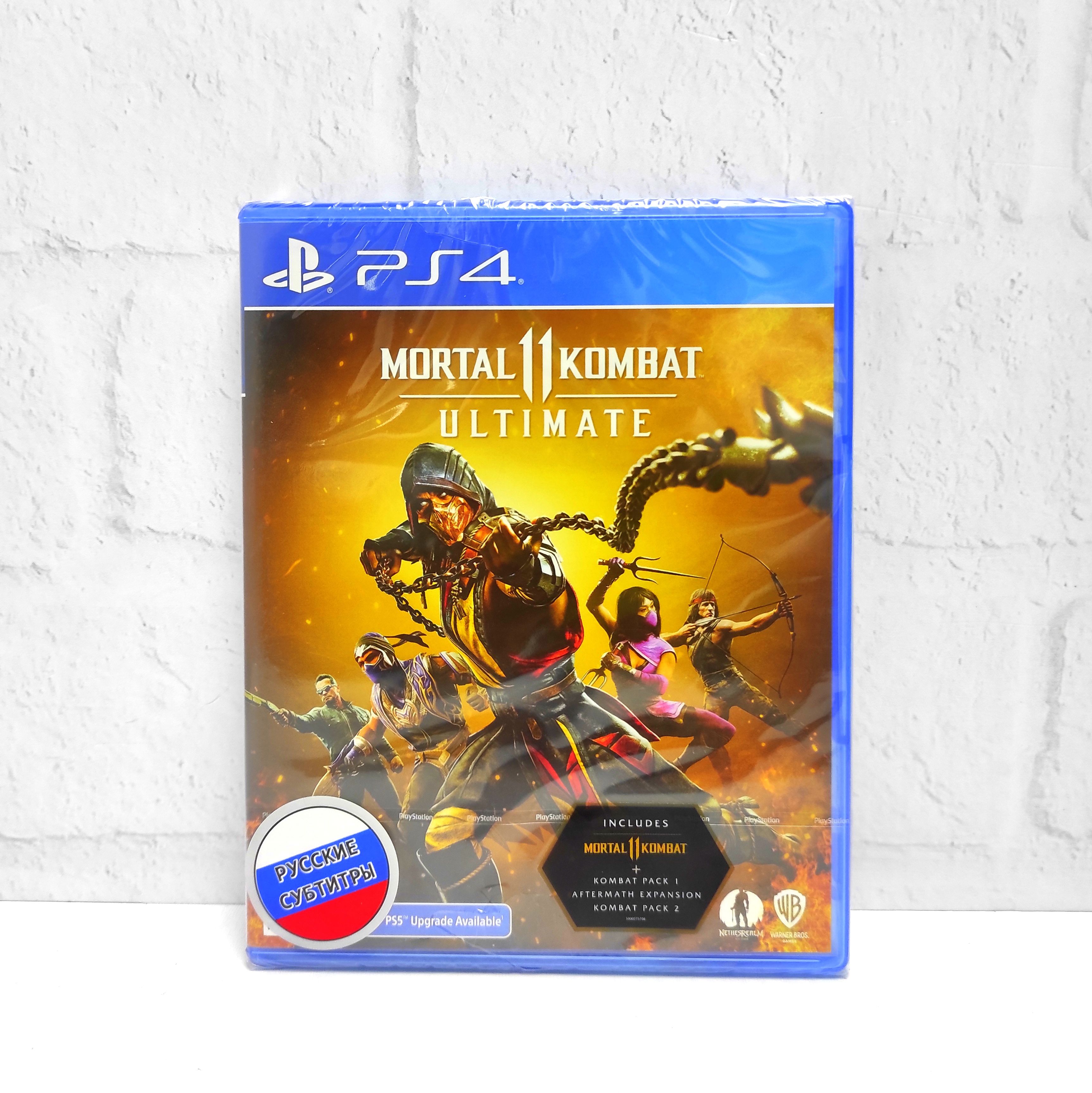 

Игра Mortal Kombat 11 Ultimate Русские субтитры PS4/PS5, Mortal Kombat 11 Ultimate Русские субтитры