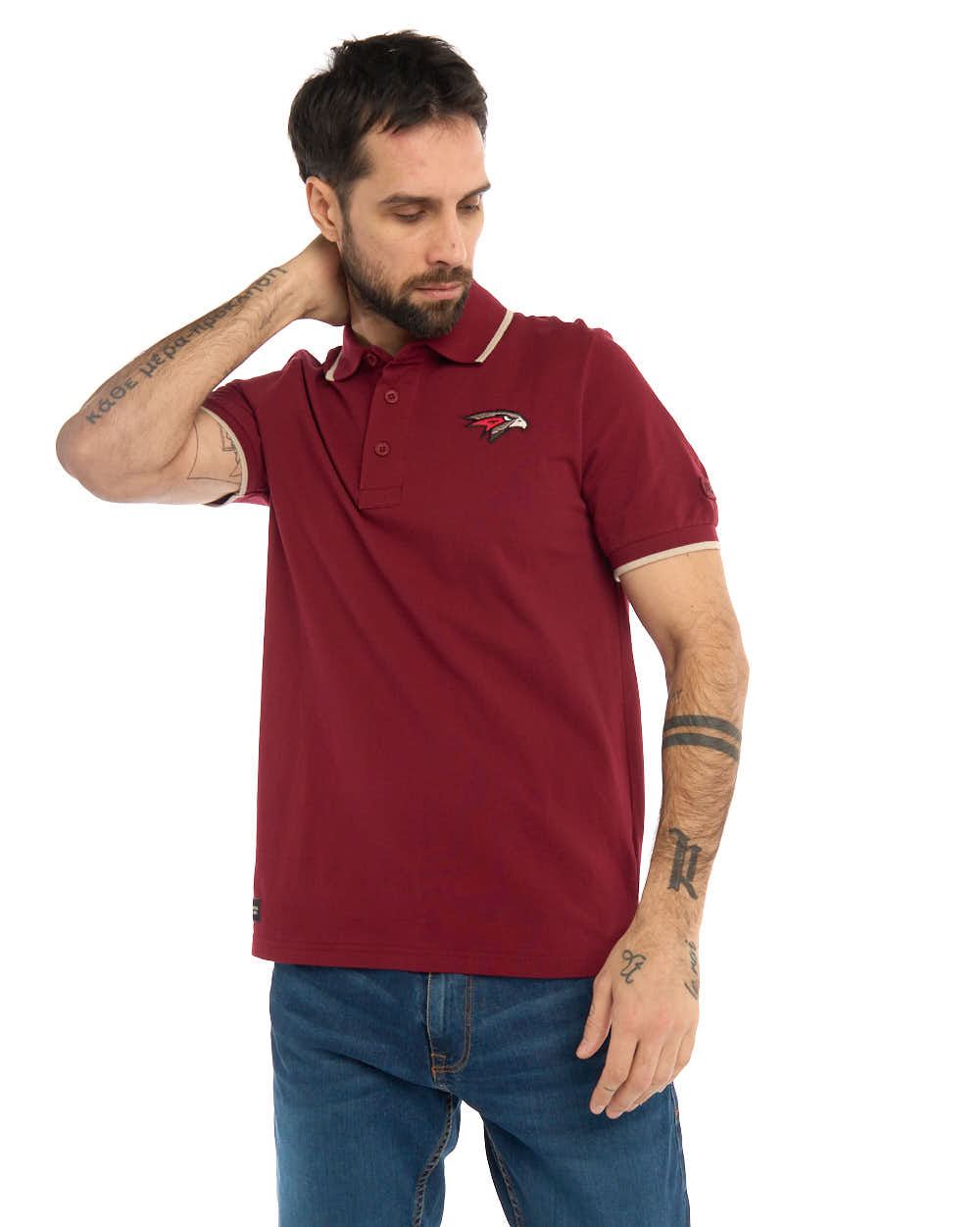 

Футболка мужская Atributika&Club Авангард 739930 бордовая 3XL, Бордовый, Авангард 739930