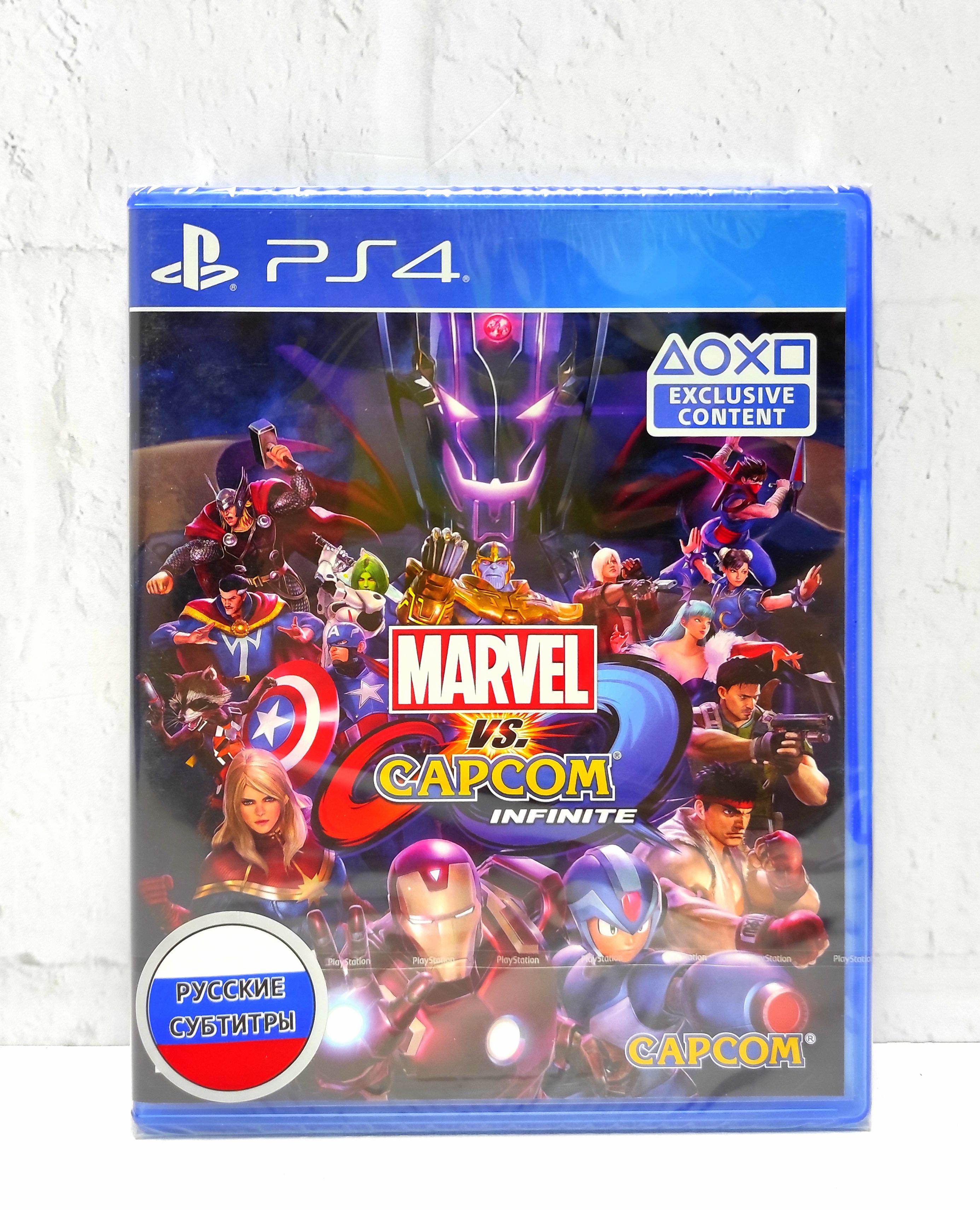 

Игра Marvel Vs Capcom Infinite Русские Субтитры PS4/PS5, Marvel Vs Capcom Infinite Русские Субтитры