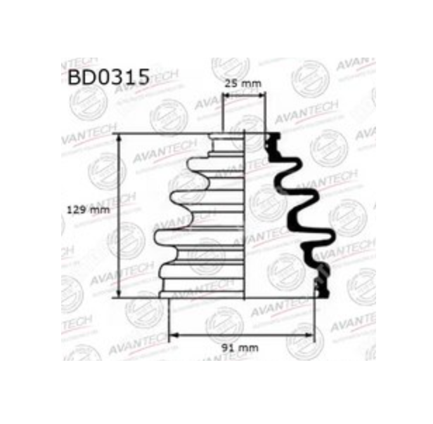

Пыльник привода AVANTECH bd0315