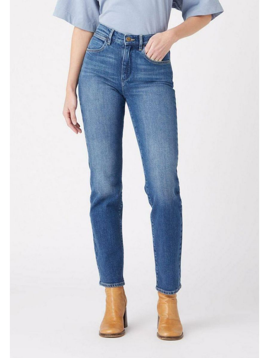 

Джинсы женские Wrangler WR121N080 синие 32/34, Синий, WR121N080