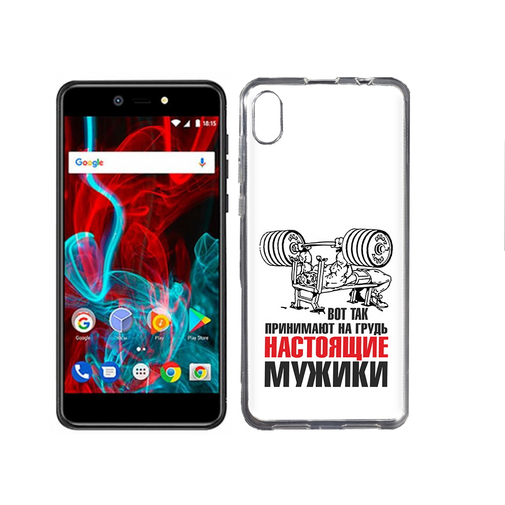 

Чехол MyPads Tocco для BQ-5211 Strike бодибилдинг для мужиков, Прозрачный, Tocco