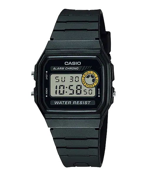 

Наручные часы унисекс Casio F-94WA-8D черные, F-94WA-8D
