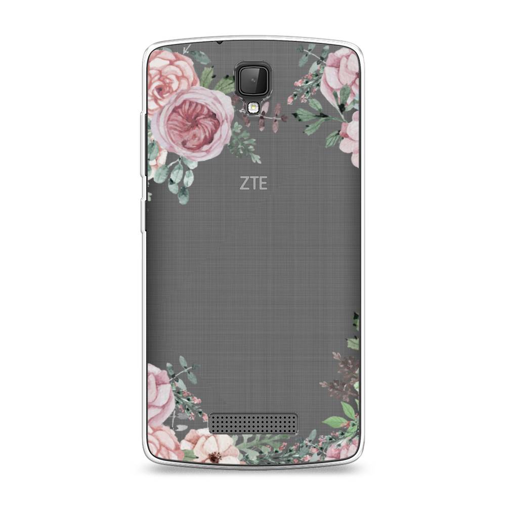 

Чехол Awog на ZTE Blade L5 (L5 Plus) / ЗТЕ Блэйд L5 (L5 Plus) "Нежные розы акварель", 130350-8