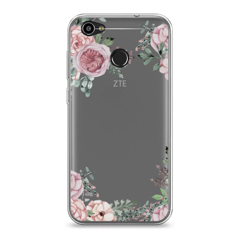 

Чехол Awog на ZTE Blade A6 / ЗТЕ Блэйд A6 "Нежные розы акварель", 132350-8