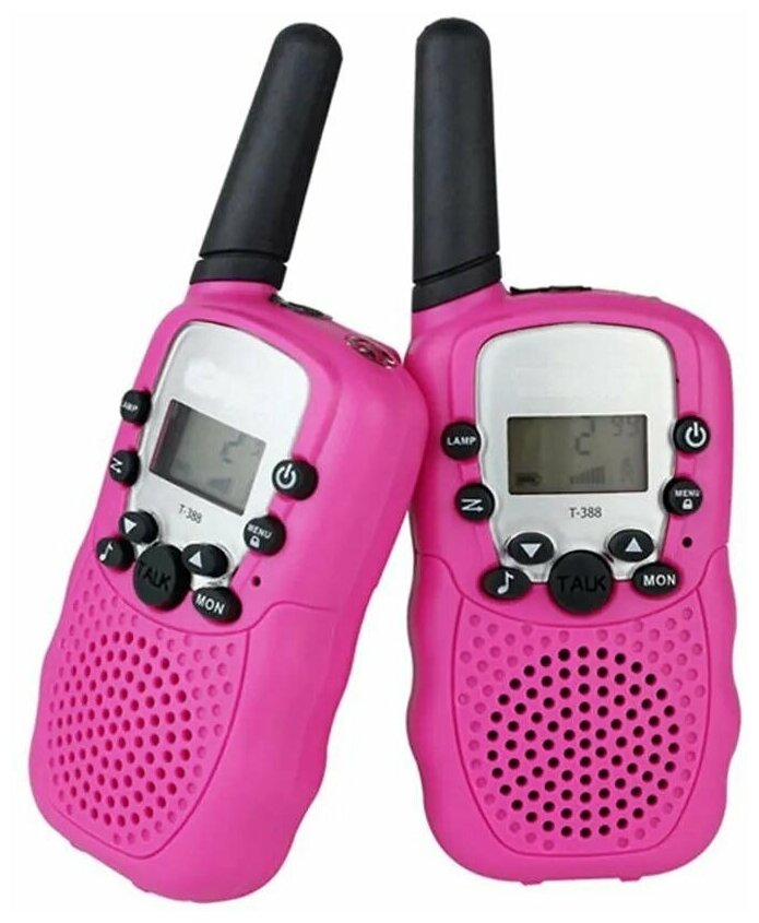 Набор раций для детей XPX Walkie Talkie Set/М5-T-388 розовый levenhuk комплект раций и биноклей labzz wtt10