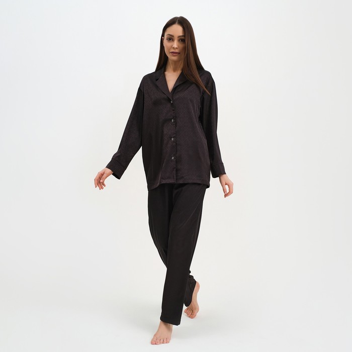 

Пижама женская KAFTAN KAFTAN:Silk черная 40-42 RU, Черный, KAFTAN:Silk