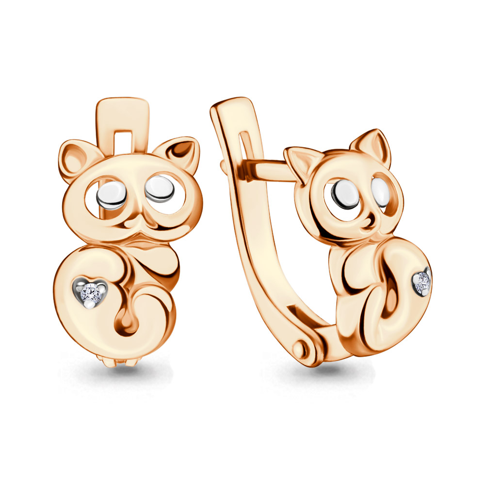 

Серьги из красного золота с бриллиантом Aquamarine Aquamarine 941773Ак_585_кз, 941773Ак_585_кз