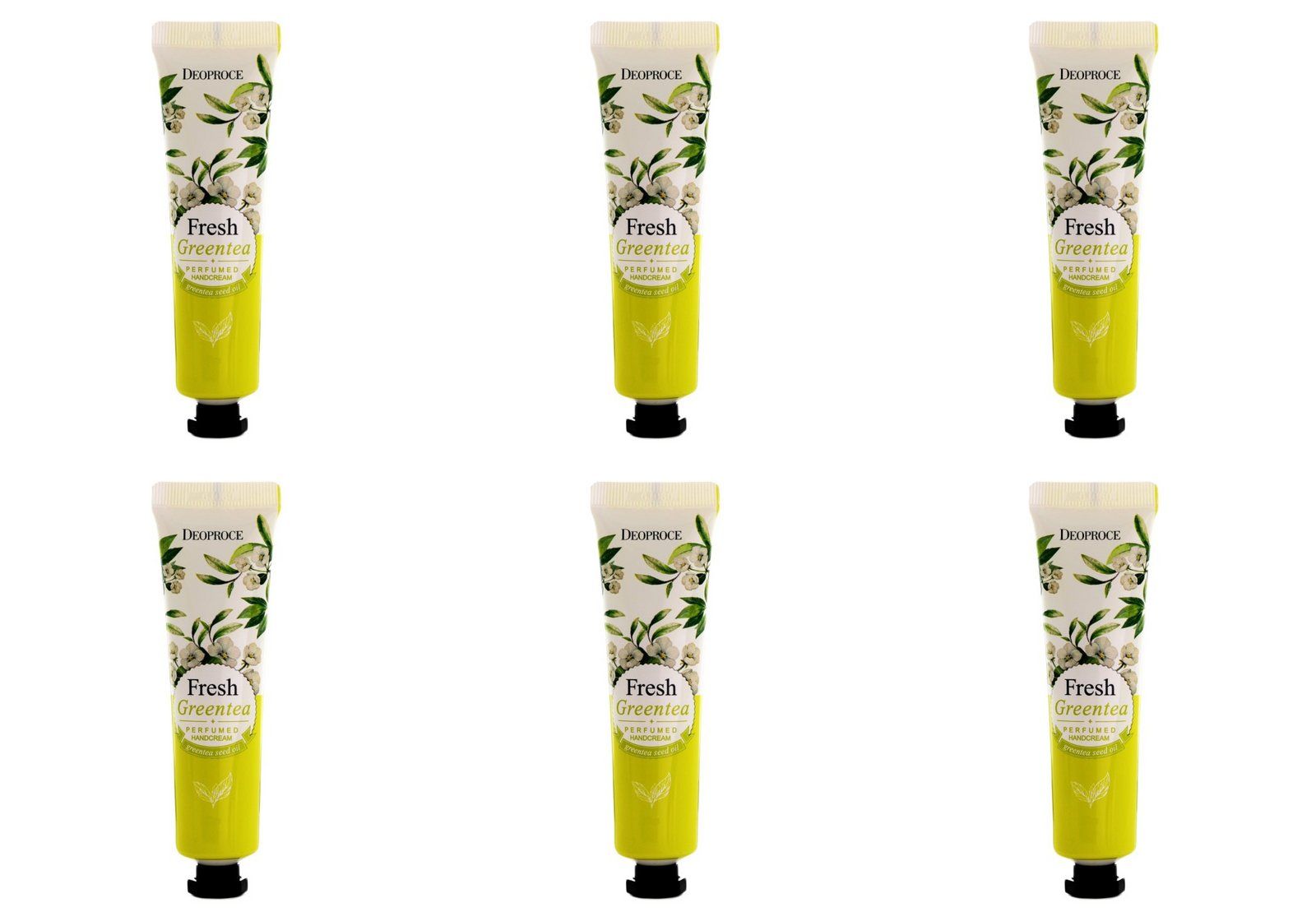 Крем для рук Deoproce Fresh greentea perfumed 50 г 6 шт