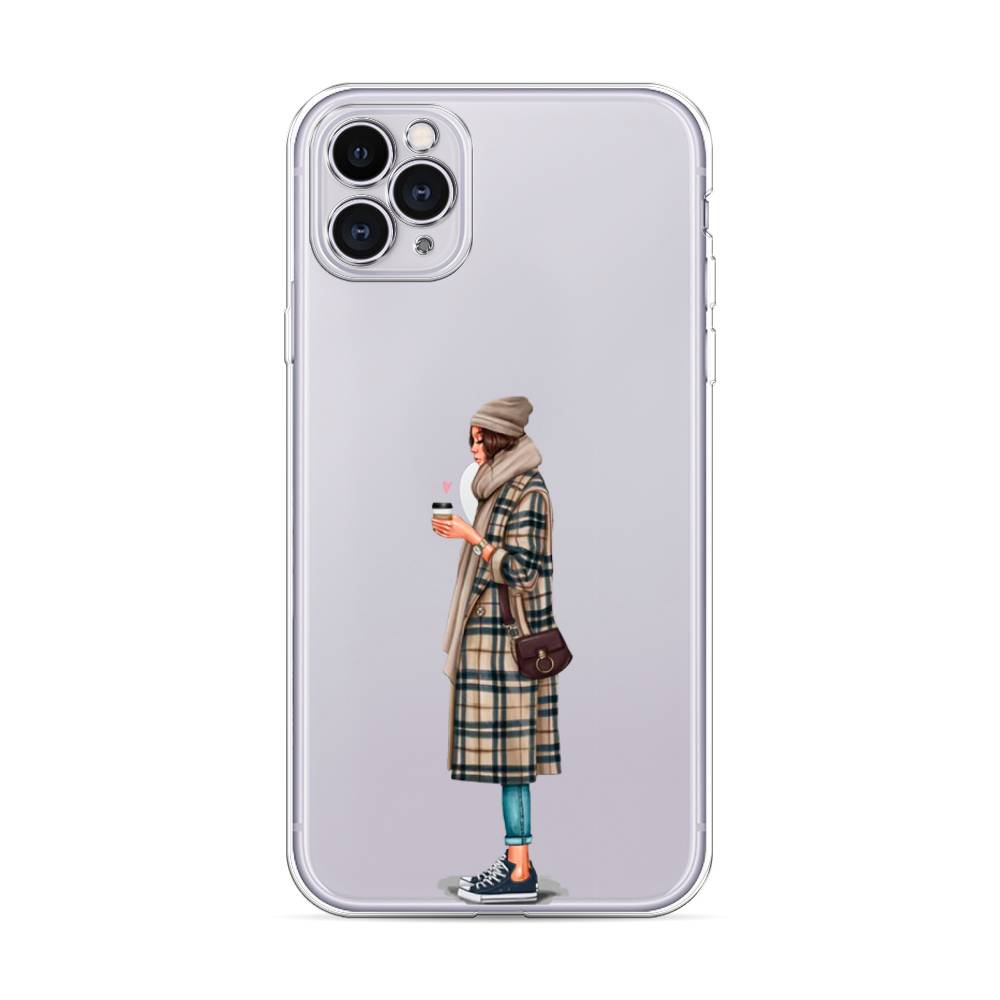 

Чехол для Apple iPhone 11 Pro Max "Утренний кофе", Коричневый;бежевый, 12250-6