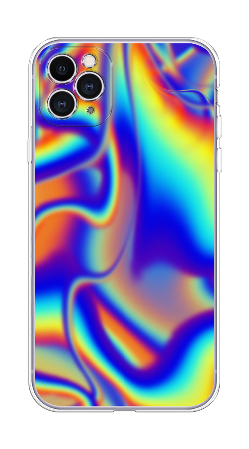 

Чехол на Apple iPhone 11 Pro Max "Яркая голограмма", Разноцветный, 12250-3