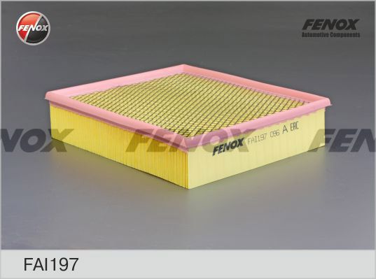FAI197 фильтр воздушный MB Sprinter 95>, VW LT 28-46 95>