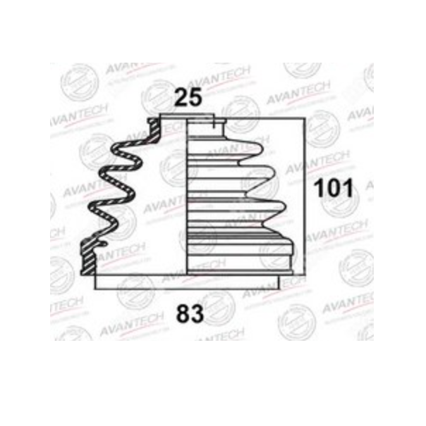 

Пыльник привода AVANTECH bd0205