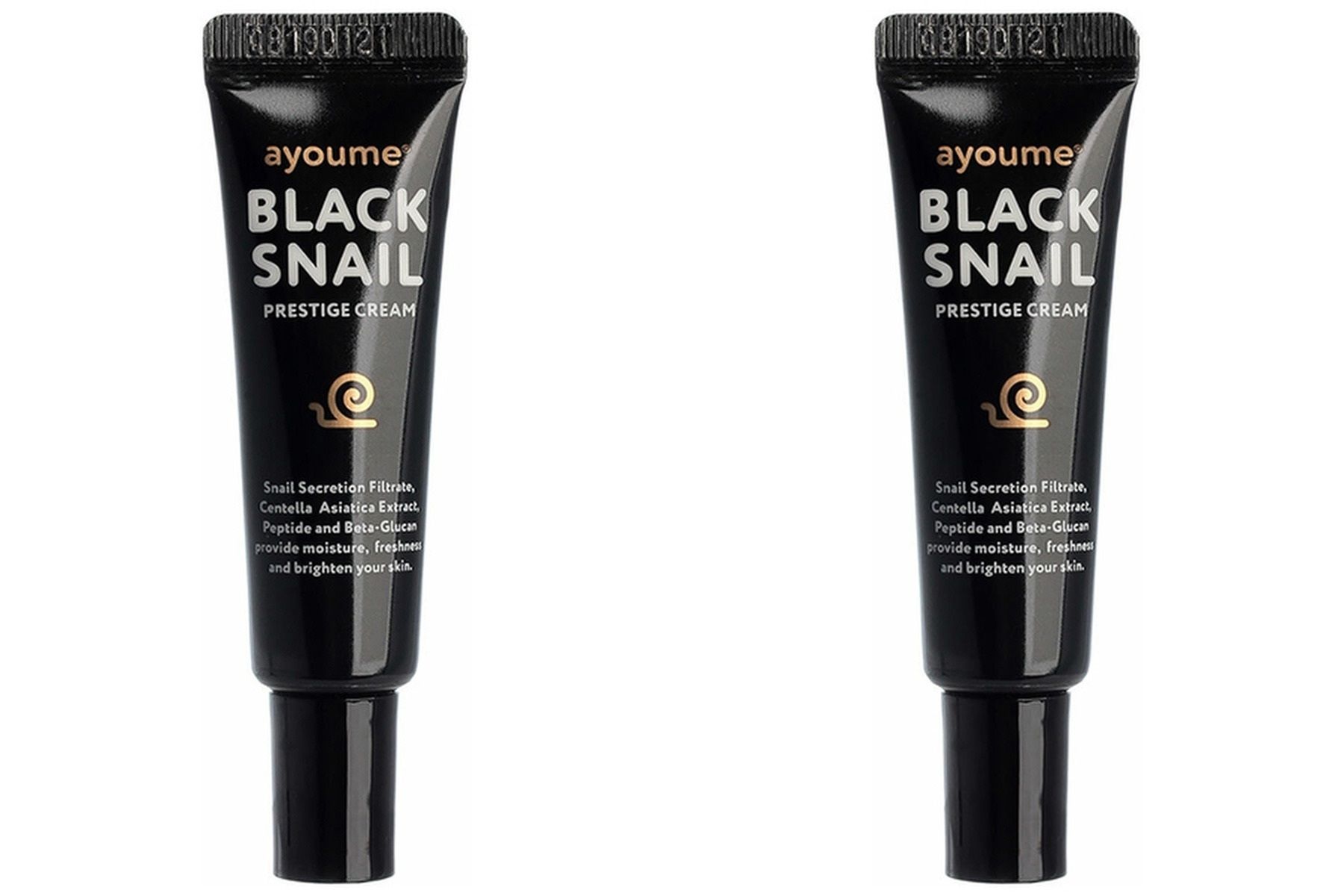 Крем для лица Ayoume black snail prestige cream 8мл 2шт