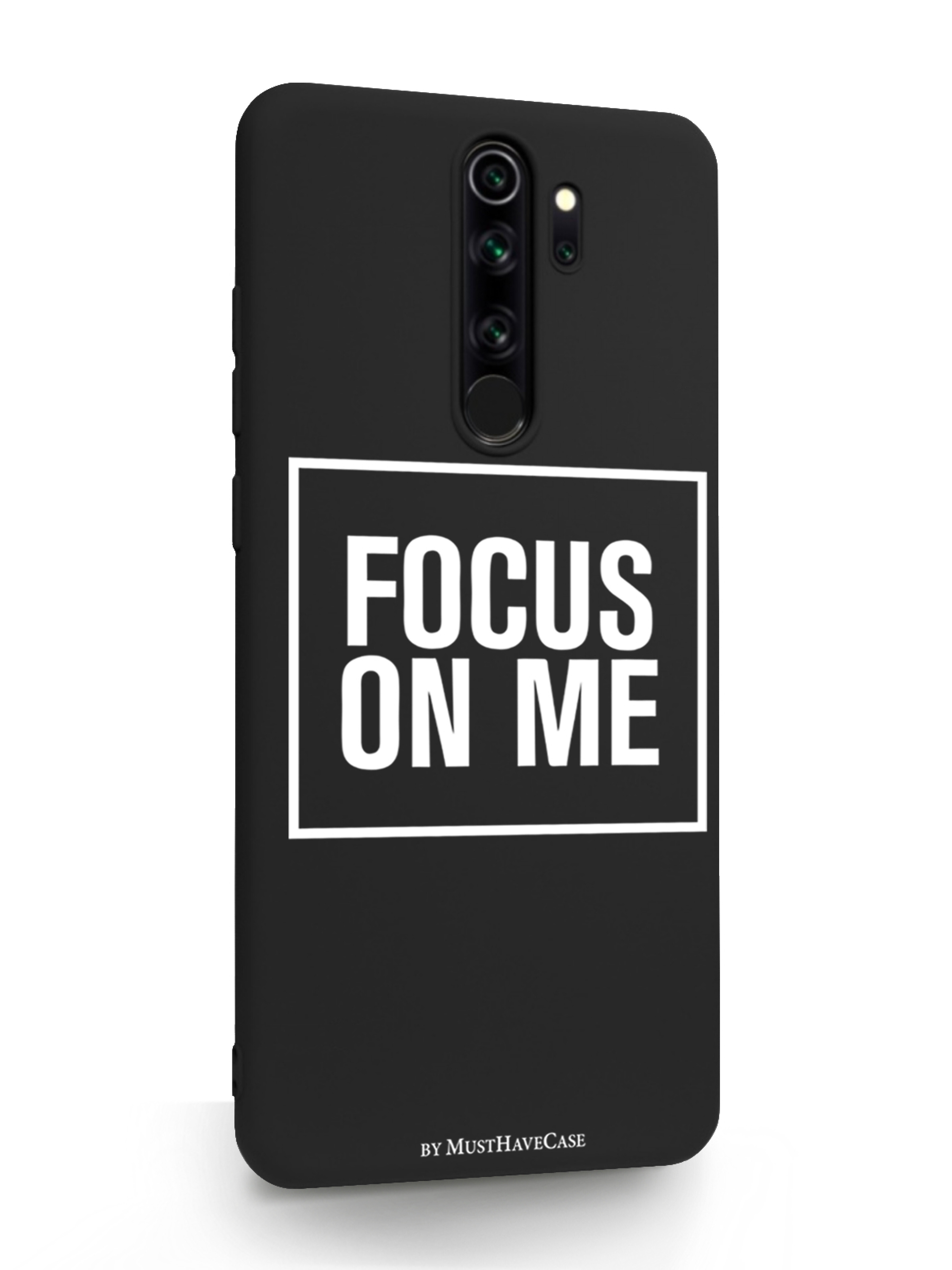 

Чехол MustHaveCase Xiaomi Redmi Note 8 Pro Focus on me черный, Черный;белый, Xiaomi Redmi Note 8 Pro Focus on me